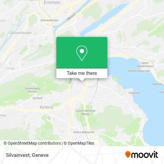 Silvainvest map