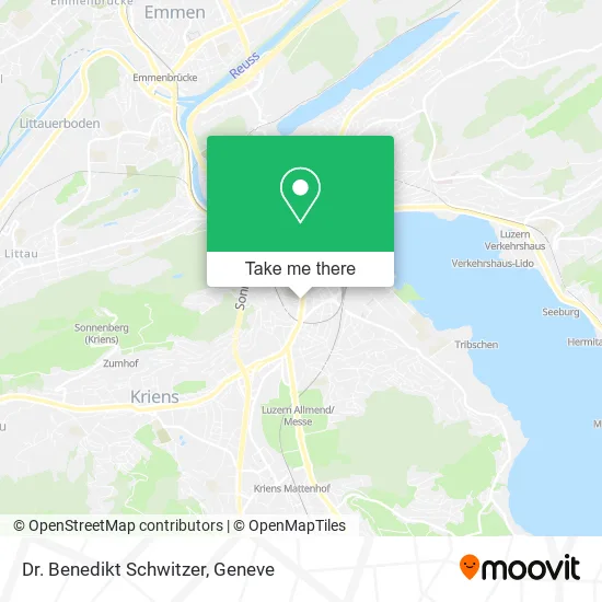 Dr. Benedikt Schwitzer map