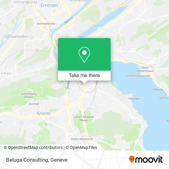 Beluga Consulting map