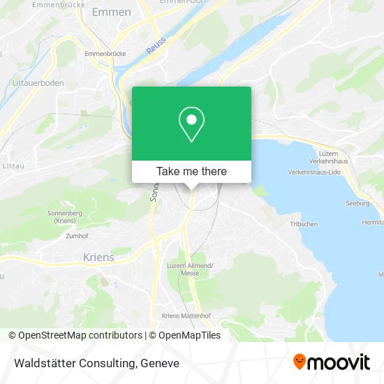 Waldstätter Consulting map