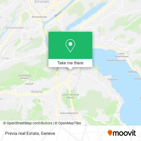 Previa real Estate map