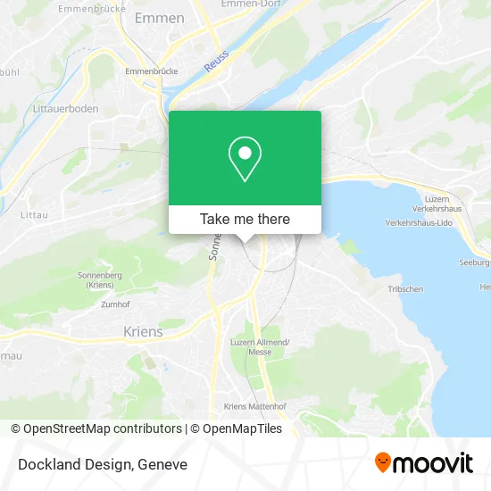 Dockland Design map
