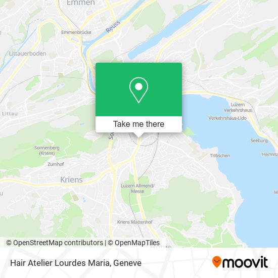 Hair Atelier Lourdes Maria map