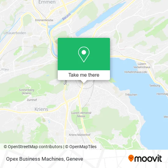 Opex Business Machines map