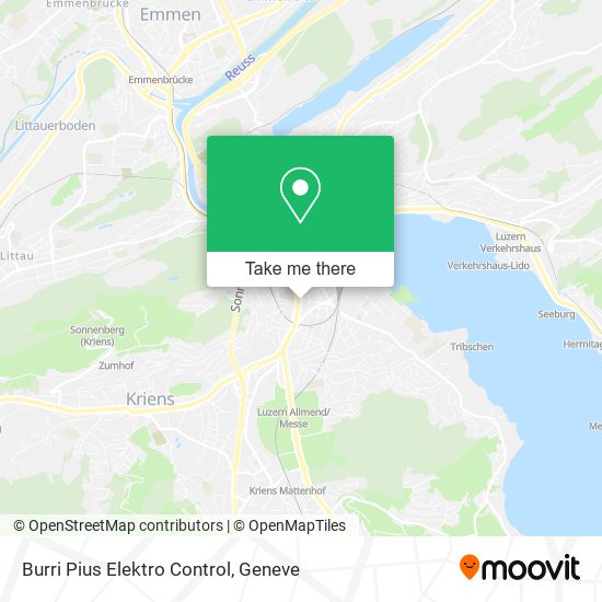 Burri Pius Elektro Control map