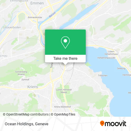 Ocean Holdings map