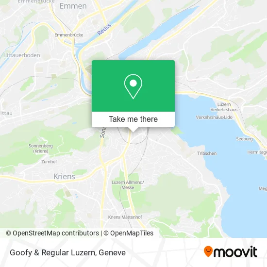Goofy & Regular Luzern map