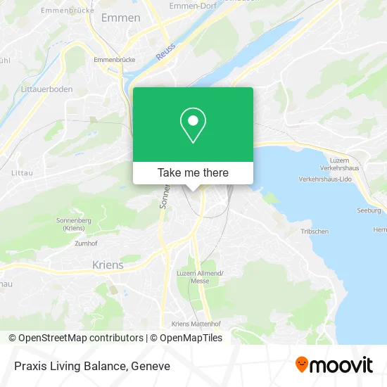 Praxis Living Balance map