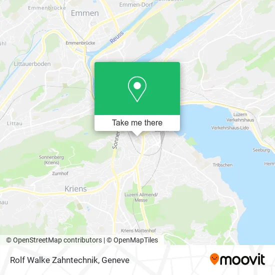Rolf Walke Zahntechnik map
