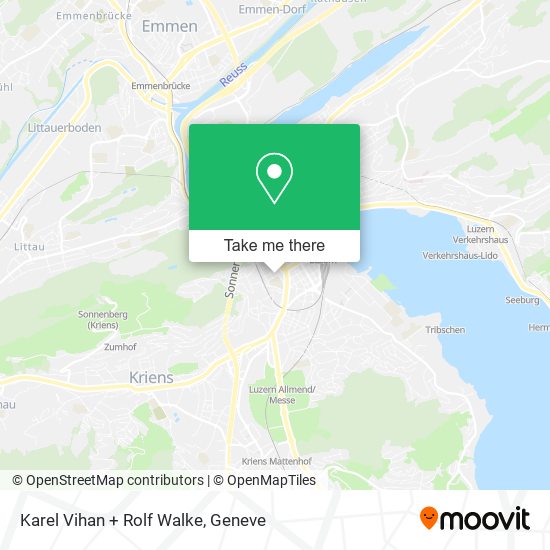 Karel Vihan + Rolf Walke map