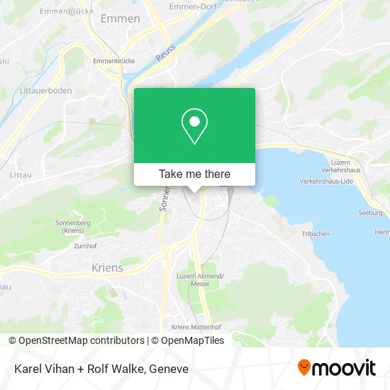 Karel Vihan + Rolf Walke map