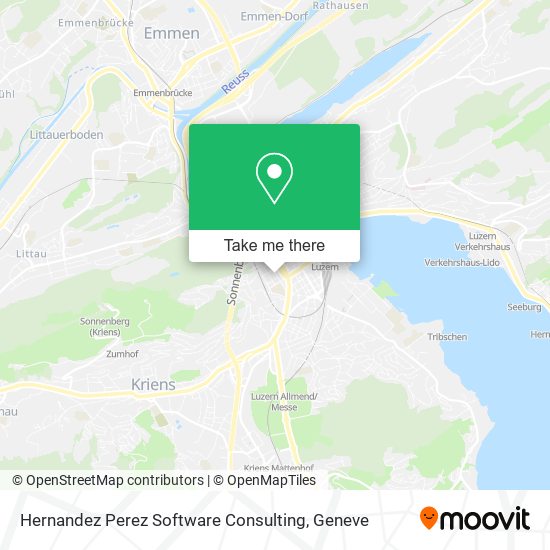 Hernandez Perez Software Consulting map