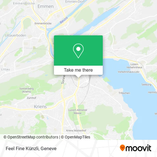 Feel Fine Künzli map