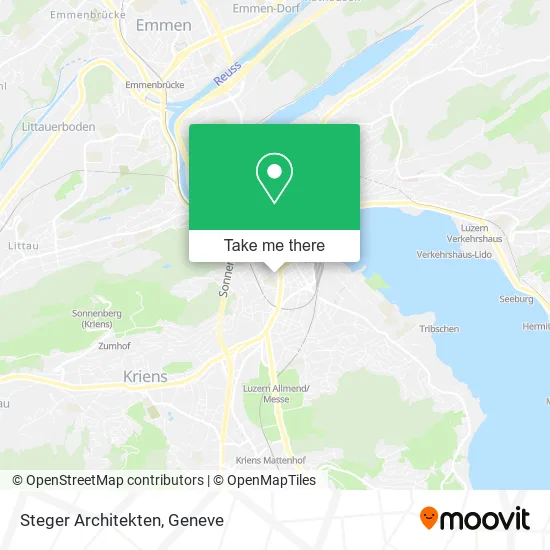 Steger Architekten map