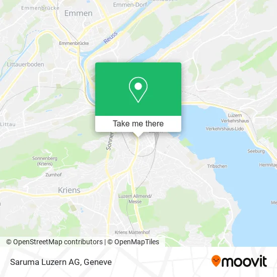 Saruma Luzern AG map