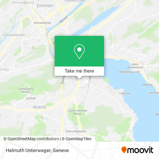 Helmuth Unterweger map