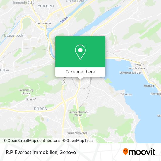 R.P. Everest Immobilien map