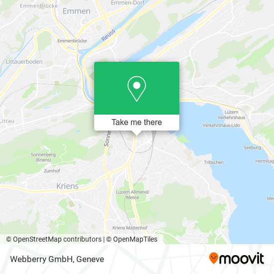 Webberry GmbH map