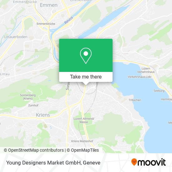 Young Designers Market GmbH map