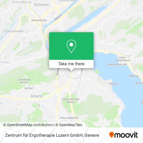 Zentrum für Ergotherapie Luzern GmbH map