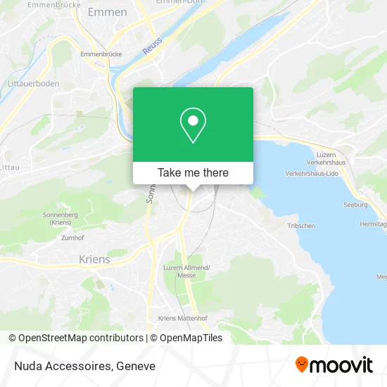 Nuda Accessoires map