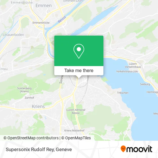 Supersonix Rudolf Rey map