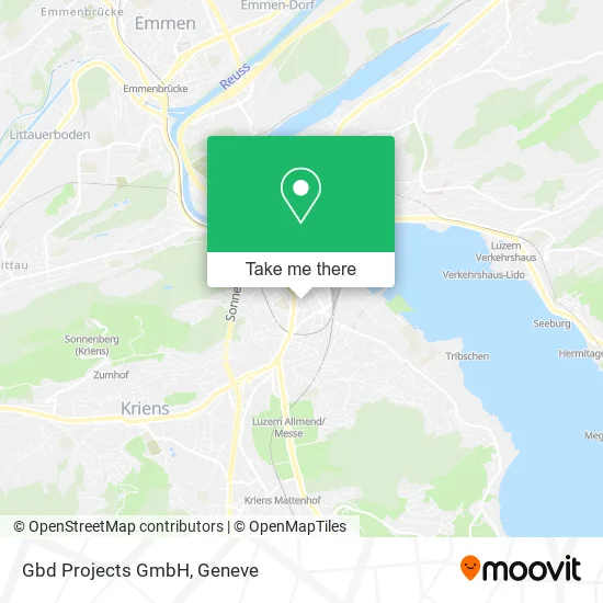 Gbd Projects GmbH map