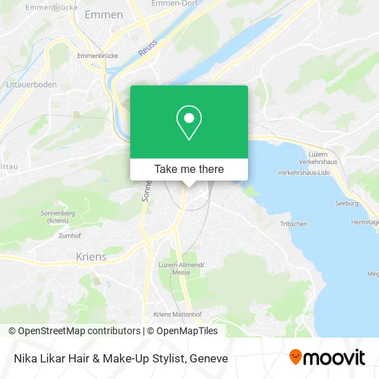 Nika Likar Hair & Make-Up Stylist map