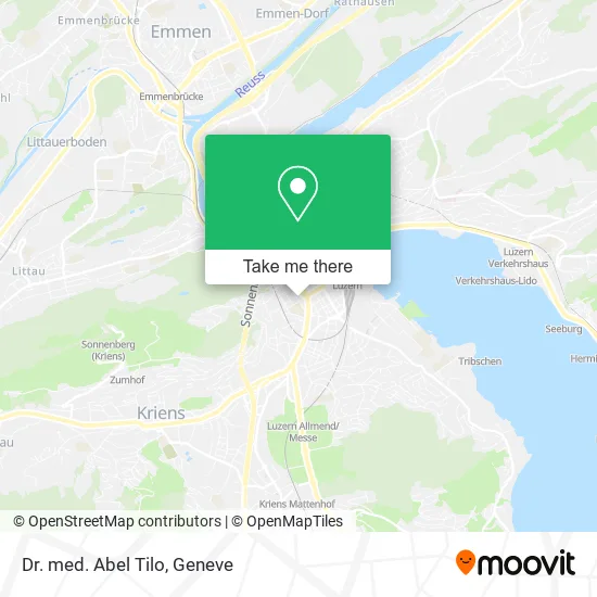 Dr. med. Abel Tilo map