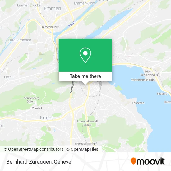 Bernhard Zgraggen map