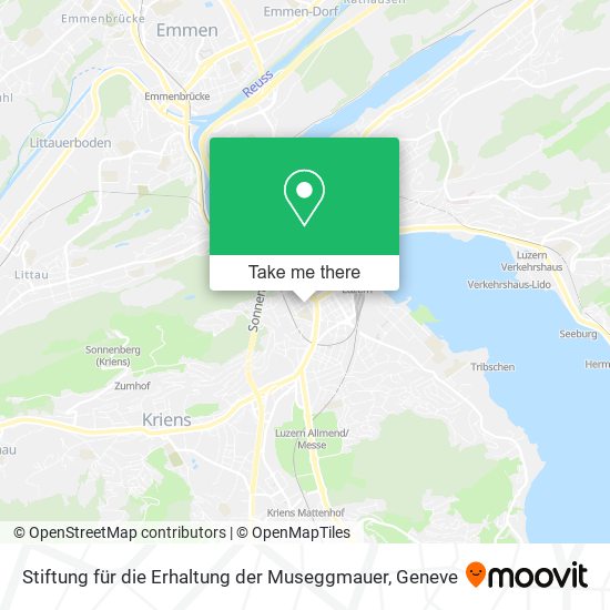 Stiftung für die Erhaltung der Museggmauer map