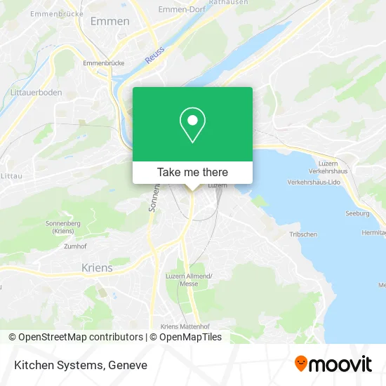 Kitchen Systems map