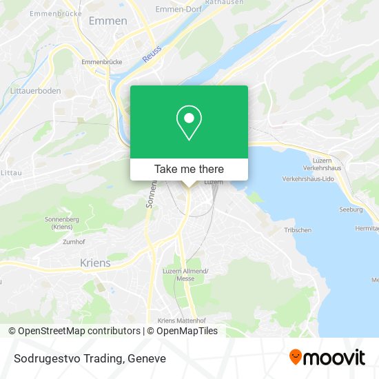 Sodrugestvo Trading map