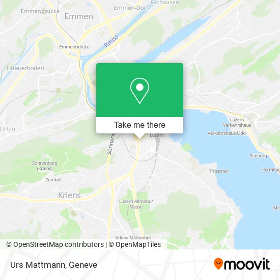 Urs Mattmann map