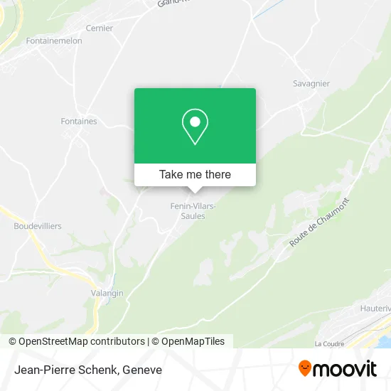 Jean-Pierre Schenk map