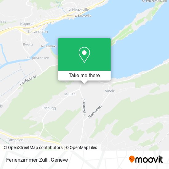 Ferienzimmer Zülli map