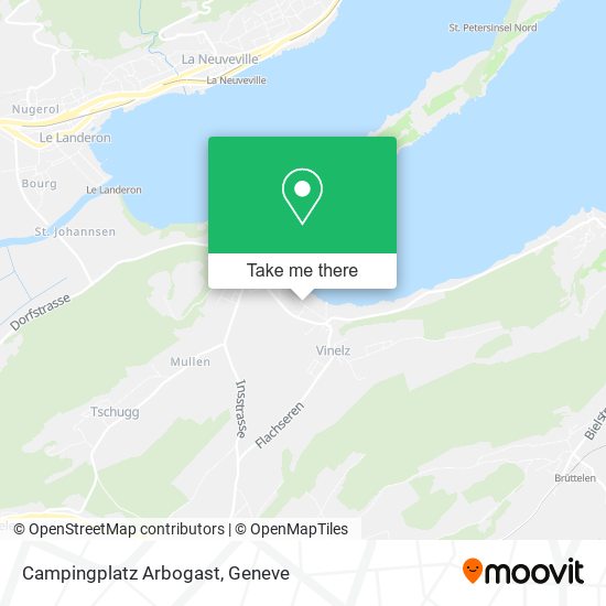 Campingplatz Arbogast map