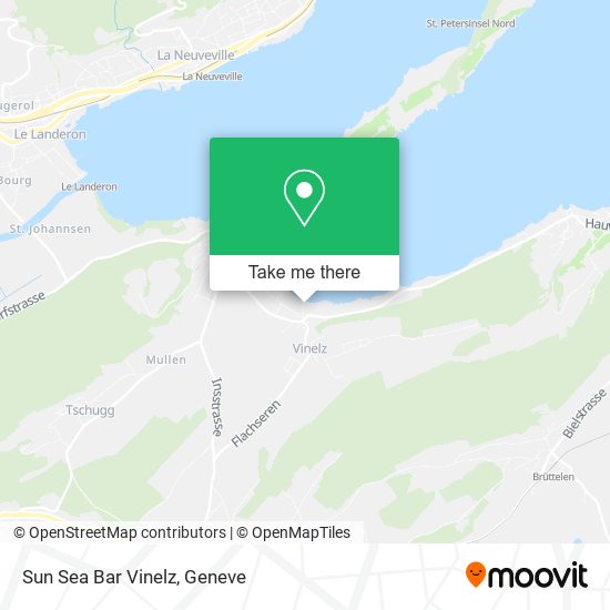 Sun Sea Bar Vinelz map