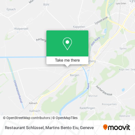 Restaurant Schlüssel, Martins Bento Eiu map
