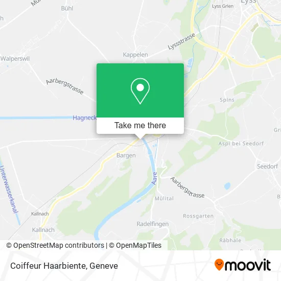 Coiffeur Haarbiente map