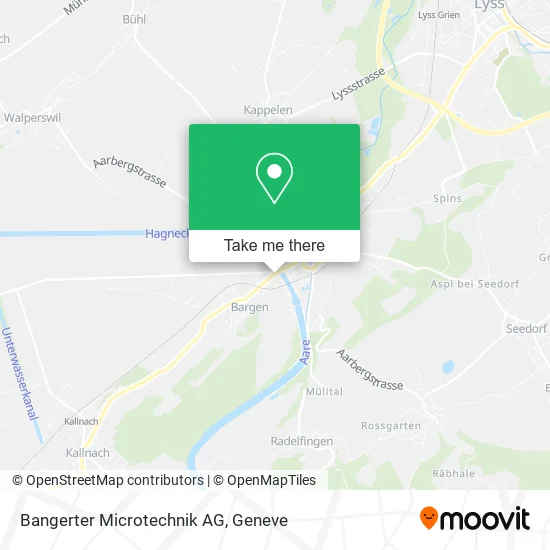 Bangerter Microtechnik AG map