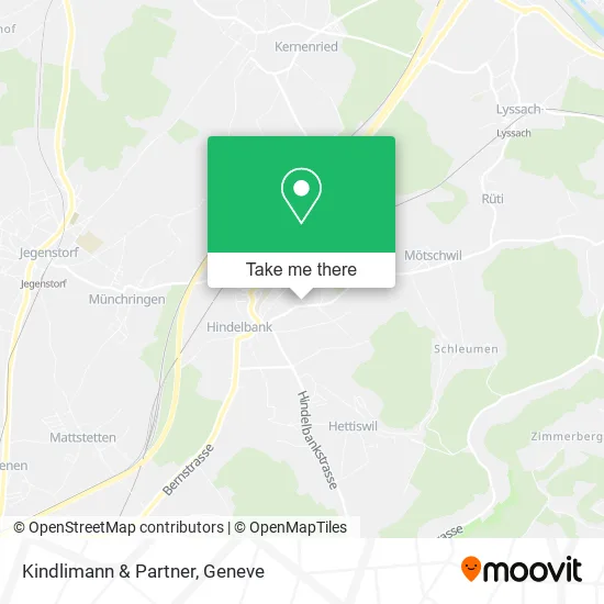 Kindlimann & Partner map