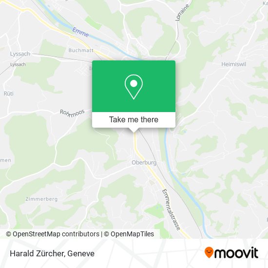 Harald Zürcher map