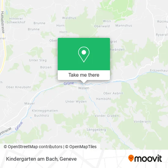 Kindergarten am Bach map