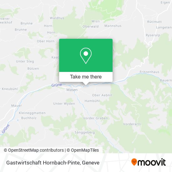 Gastwirtschaft Hornbach-Pinte map