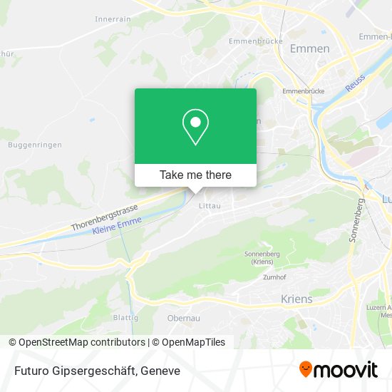 Futuro Gipsergeschäft map