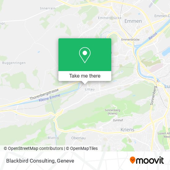 Blackbird Consulting map