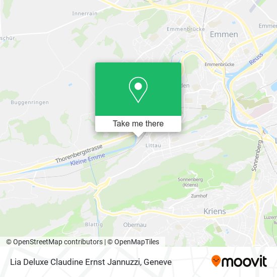 Lia Deluxe Claudine Ernst Jannuzzi map