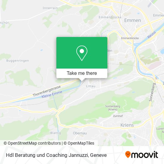 Hdl Beratung und Coaching Jannuzzi map