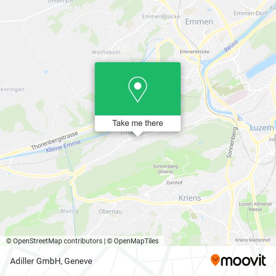 Adiller GmbH map